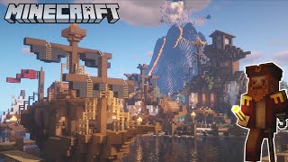 Transforming a Pirate Village in Minecraft | Build Timelapse