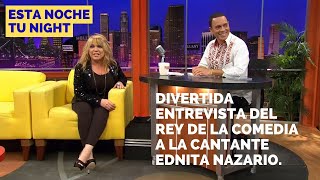 'Al ritmo de esta noche tu night' divertida entrevista con la cantante puertorriqueña Ednita Nazario