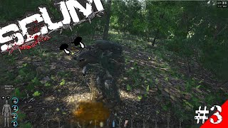 【SCUM】孤独なサバイバルで森のキノコにご用心#3【実況プレイ】