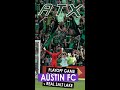 Austin FC | First PLAYOFF game in club history | Real Salt Lake | AUSTIN Texas | October 17, 2022