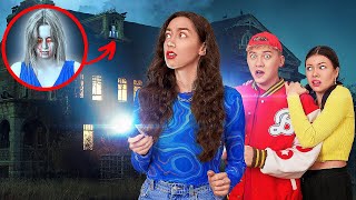 LAST ONE TO LEAVE HAUNTED HOUSE WINS $10,000! || 24 Hours In The Haunted House by BadaBOOM!