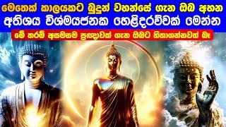 බුදුන් වහන්සේ ගැන පුදුම හිතෙන විශ්මයජනක හෙළිදරව්වක් මෙන්න