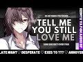 『 Ex-Girlfriend finds you DRUNK… 』[Desperate Speaker][Exes to ??][You’re Drunk][F4M] AUDIO ROLEPLAY