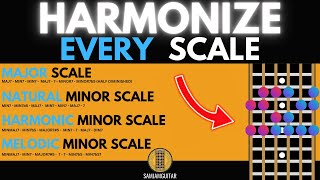 HOW to MAKE CHORDS from ANY SCALE | Harmonizing Scales