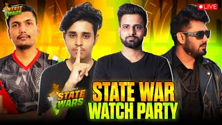 WATCH PARTY- AAJ HAI HARYANA + GUJARAT KE MATCHES AAJAO DOSTO #totalgaming #themafias