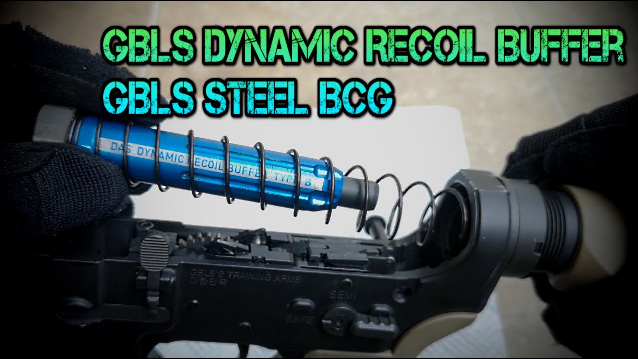 GBLS Dynamic B + Steel Bolt Recoil Review & Fitting - YouTube