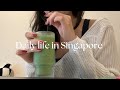 Life in Singapore | recharging at home, cafe dates, fitness classes, family time