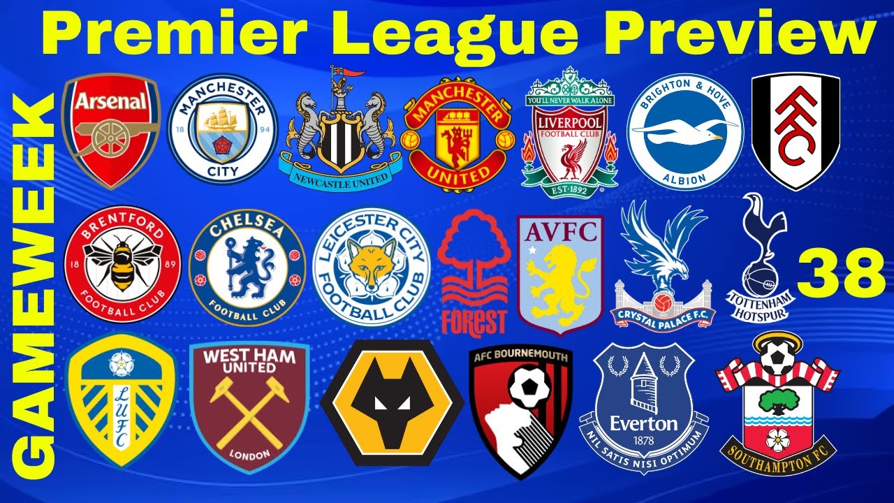 Live Premier League Gameweek 38 Preview Ft.@SofiasFootballTalk ...