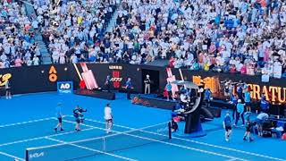 Stefanos Tsitsipas is through to his first ever Australian Open final, defeating Karen Khachanov.
