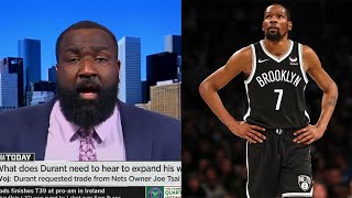 Kendrick Perkins Says Kevin Durant is LYING About Trade Request! Brooklyn Nets NBA Today ESPN