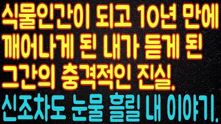 (실화사연) 식물인간이 되고 10년 만에 깨어나게 된 내가 듣게 된 그간의 충격적인 진실. 신조차도 눈물 흘릴 내 이야기_다락방토크 (썰라디오)(사연읽어주는여자)