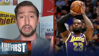 LeBron's window to win 6 rings closes if Lakers don't win the title — Nick | FIRST THINGS FIRST