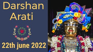 Darshan Arati Sri Dham Mayapur - June 22, 2022