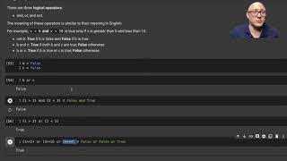 Python Basics: Booleans, Logical Expressions, Conditionals