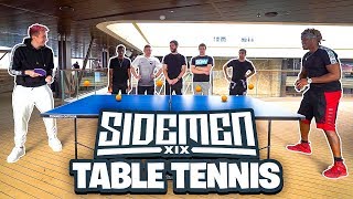SIDEMEN TABLE TENNIS TOURNAMENT
