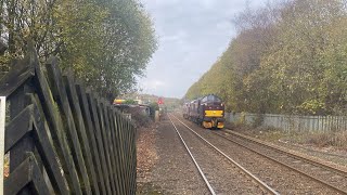 37685 “Loch arkaig” and 37668 at Blaydon-17/11/24