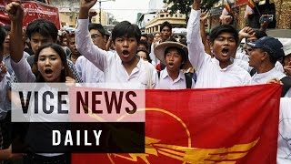 VICE News Daily: Students Stage Anti-Military Protest in Myanmar