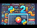Lec 2: Python for data science course 2024| What are arthimetic operators,data types and string