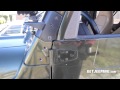 How To: Install Rugged Ridge Mirror Relocation Bracket on Jeep Wrangler TJ - GetJeeping