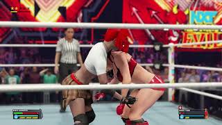 WWE 2K23: Reiko Hinomoto vs Candy Cane