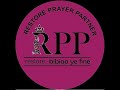 RESTORE PRAYER PARTNER - RPP - DEALING WITH FAMILY ERRORS-- WEDNESDAY MORNING SERVICE -12TH MAY 2021