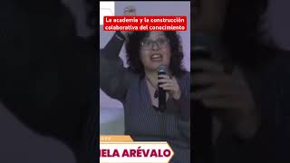 #LaMesaRoja🟥Gaby Arévalo habla sobre la construcción colaborativa del conocimiento en la academia