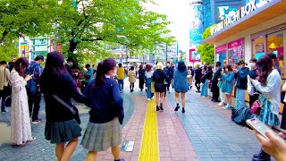 Shibuya in Tokyo is a very lively city ♪ 💖 4K ASMR Non-stop 1 hour 05 minutes