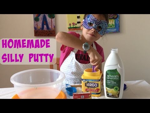 How to Make Silly Putty with Corn Starch and Dish Soap How to Make Silly Putty with Corn Starch and Dish Soap