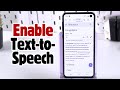 How to Set Up and Use Text to Speech with Android Accessibility Suite