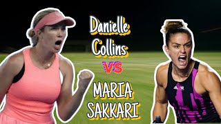 Maria Sakkari vs Danielle Collins Full Match Highlights - WTA Charleston Open 2024