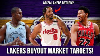 Los Angeles Lakers BEST Buyout Market Targets! COMPLETE LIST for Each Position! Lakers News