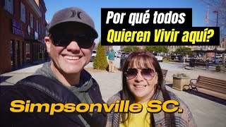 SIMPSONVILLE Carolina del Sur. Por qué todos se mudan a esta Ciudad? #CasasBaratas #calidaddevida