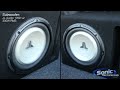 jl audio w1 subwoofer demo 10w1v2 bass test