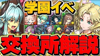 新学期ガチャ交換所解説！必須キャラは〇体！？迷ってる人必見！知らないと損！【パズドラ】