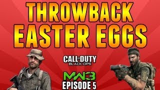 ThrowBack Easter Eggs - Ep.5 "Getaway, Bakaara, Outpost" (Modern Warfare 3, MW3, Call of Duty)