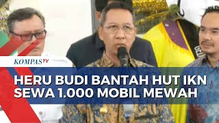 Bantah Sewa 1.000 Mobil Mewah untuk HUT di IKN, Kasetpres: Mobilitas Tamu Undangan Pakai Bus