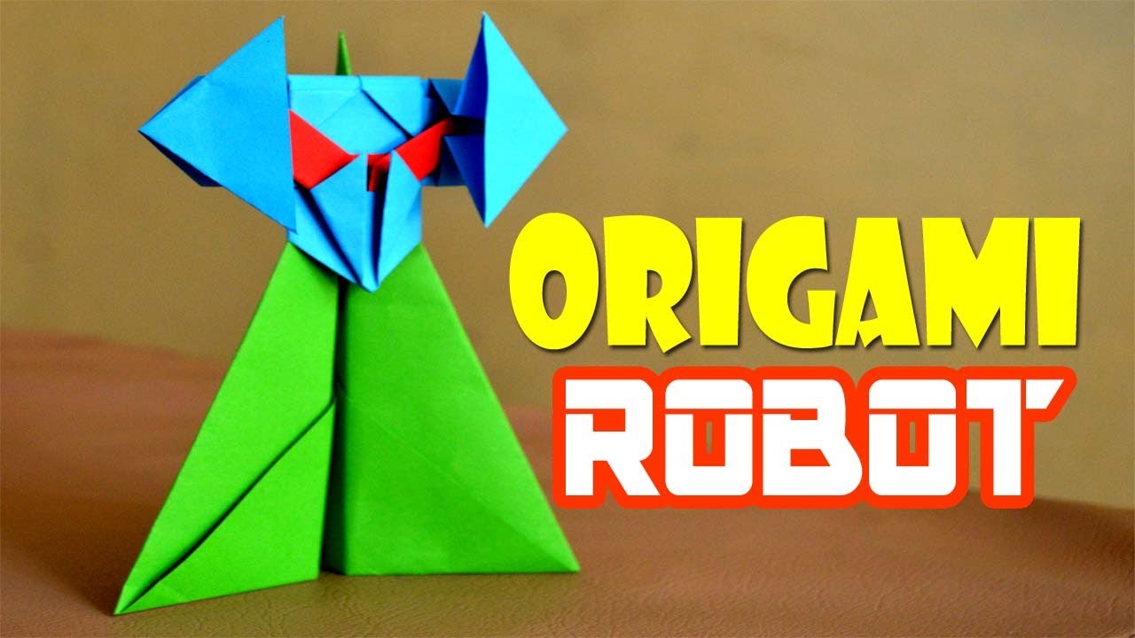 BUat Origami Robot Transformer Yuk..... - YouTube