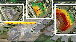 Drone Data Processing in Drone2Map