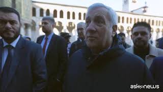 Siria, Tajani in visita a Damasco, incontro con Al Shaara