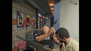 【GTA5実況:SAで逢いましょう】 #261 狙わない篭城!!