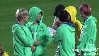 130903 아육대 B.A.P (힘찬, 대현) 수고했어 오늘도♡