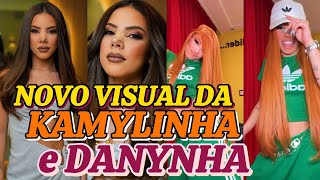 NOVO VISUAL DA KAMYLINHA E DANYNHA | QUEM GANHA? 💚❤️