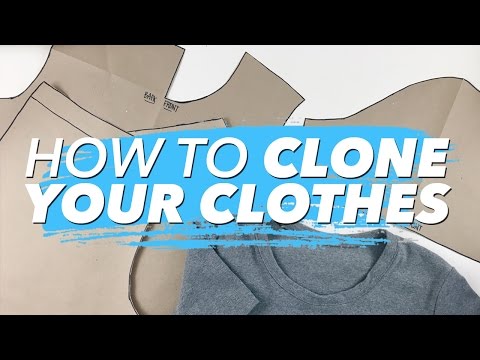 How to Make Patterns from Your Clothes (CLONE YOUR WARDROBE) | WITHWENDY How to Make Patterns from Your Clothes (CLONE YOUR WARDROBE) | WITHWENDY