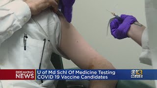 University Of Maryland School Of Medicine Begins Coronavirus Vaccine Trial