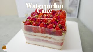 西瓜蛋糕 Watermelon Cake pastel de sandia 澳洲 悉尼 Australia Sydney - ZZZ Cafe