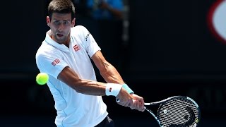 Novak Djokovic v Andrey Kuznetsov highlights (2R) - Australian Open 2015