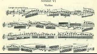 Paganini Sonata Duo A minor for Violin & Guitar Op. 2 Part 1