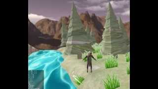 jMonkeyEngine - forest/river assets loader test