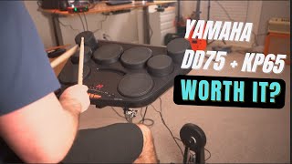 Yamaha DD75 Drum Kit + KP65 Kick Tower: Worth it?