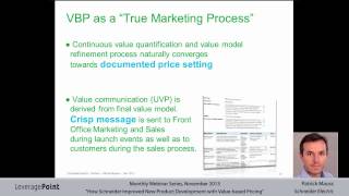 How Value-based Pricing Improved Schneider Electric's  Product Development Process